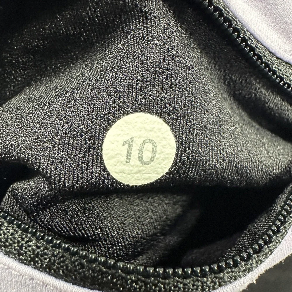 Lululemon Leggings Womens 10 Black Colorblock Capri Yoga Athletic Gym Ruched